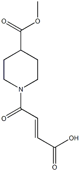 (2E)-4-[4-(methoxycarbonyl)piperidin-1-yl]-4-oxobut-2-enoic acid
