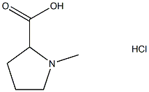 DL-1-甲基脯氨酸盐酸盐 结构式