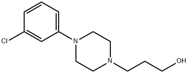 3-[4-(3-chlorophenyl)piperazin-1-yl]propan-1-o Structure