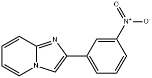 2-(3-硝基苯基)咪唑并[1,2-A]吡啶 结构式