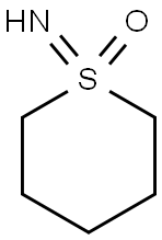 1-氨亚基四氢-2H-噻喃 1-氧化, 35188-35-3, 结构式