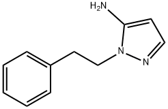 1-(2-phenylethyl)-1H-pyrazol-5-amine Structure