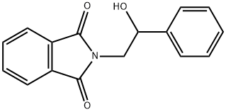 2-(2-羟基-2-苯基乙基)异二氢吲哚-1,3-二酮,35645-98-8,结构式