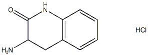 3-amino-1,2,3,4-tetrahydroquinolin-2-one hydrochloride Structure