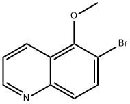 6-bromo-5-methoxyquinoline Structure