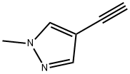 N-甲基-4-炔基吡唑, 39806-89-8, 结构式