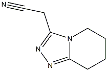 1,2,4-Triazolo[4,3-a]pyridine-3-acetonitrile,5,6,7,8-tetrahydro-(9CI) Structure