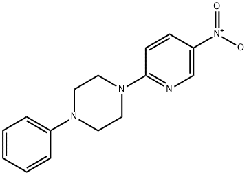 1-(5-nitropyridin-2-yl)-4-phenylpiperazine Structure