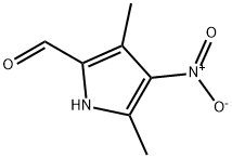 1H-Pyrrole-2-carboxaldehyde,3,5-dimethyl-4-nitro-(9CI) Struktur