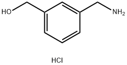 [3-(氨基甲基)苯基]甲醇SALTDATA:HCL, 40896-62-6, 结构式