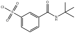 3-(Tert-Butylcarbamoyl)Benzene-1-Sulfonyl Chloride Structure