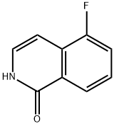 1(2H)-Isoquinolinone,5-fluoro-(9CI) Structure