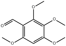 2,3,4,6-tetramethoxybenzenecarbaldehyd Struktur