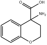 2H-1-Benzopyran-4-carboxylicacid,4-amino-3,4-dihydro-(9CI) Struktur