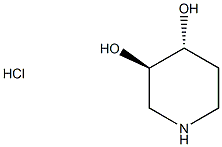 顺式-哌啶-3,4-二醇盐酸盐,443648-97-3,结构式