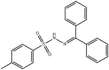 ベンゾフェノントシルヒドラゾン 化学構造式