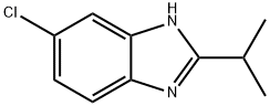 6-氯-2-异丙基-1H-苯并[D]咪唑, 4886-29-7, 结构式