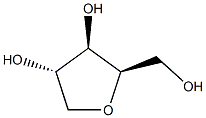 (2R,3R,4S)-2-(羟甲基)四氢呋喃-3,4-二醇,491-19-0,结构式