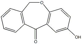 2-hydroxydibenzo[b,e]oxepin-11(6H)-one Struktur