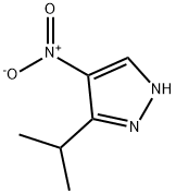 3(5)-Isopropyl-4-nitro-1h-pyrazole, 51355-77-2, 结构式