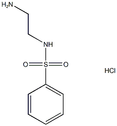 N-(2-AMINOETHYL)BENZENESULFONAMIDE HYDROCHLORIDE Structure