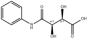(2R,3R)-2,3-dihydroxy-3-(phenylcarbamoyl)propanoic acid Structure