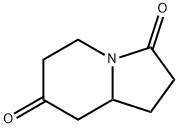 Hexahydro-3,7-indolizinedione Structure