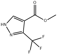 Methyl 3-(trifluoroMethyl)-1H-pyrazole-4-carboxylate Struktur