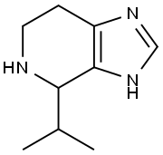 1H-Imidazo[4,5-c]pyridine,4,5,6,7-tetrahydro-4-(1-methylethyl)-(9CI) Struktur