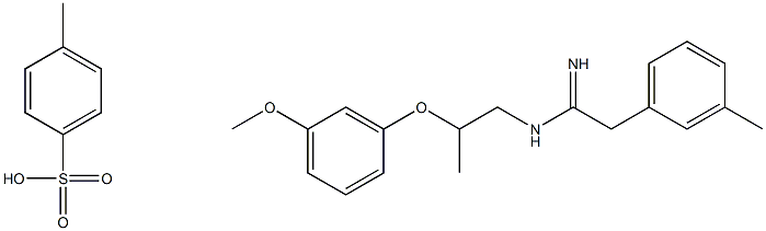 Troxypyrrolium tosilate Struktur