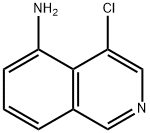 4-氯异喹啉-5-胺, 651310-21-3, 结构式