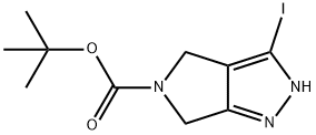 657428-43-8 3-iodo-2,6-dihydro-4h-pyrrolo[3,4-c]pyrazole-5-carboxylic acid tert-butyl ester