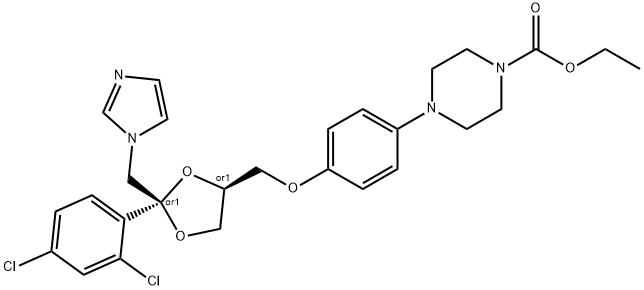 新康唑,67914-69-6,结构式