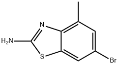 6-bromo-4-methyl-1,3-benzothiazol-2-amine(SALTDATA: FREE) Structure