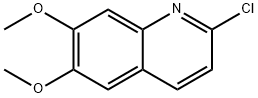2-氯-6,7-二甲氧基喹啉 结构式