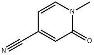 4-Pyridinecarbonitrile,1,2-dihydro-1-methyl-2-oxo-(9CI) Structure