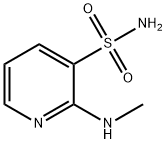 3-Pyridinesulfonamide,2-(methylamino)-(9CI) Struktur