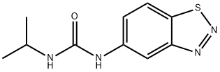 1-(1,2,3-benzothiadiazol-5-yl)-3-(propan-2-yl)urea Struktur