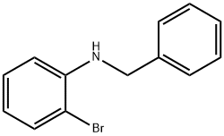 N-benzyl-2-bromoaniline Structure