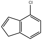 4-CHLORO-1H-INDENE, 74124-87-1, 结构式