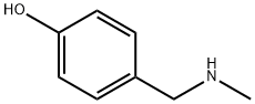 4-[(methylamino)methyl]phenol Structure