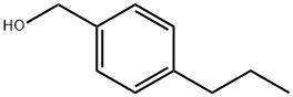 4-N-プロピルベンジルアルコール 化学構造式