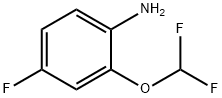 2-二氟甲氧基-4-氟苯胺, 832740-98-4, 结构式