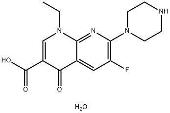 Enoxacin Structure
