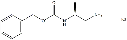 S-2-N-CBZ-propane-1,2-diamine-HCl Structure