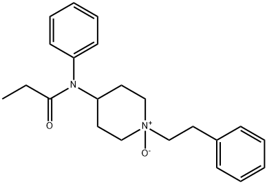 Fentanyl-1-N-oxide 化学構造式