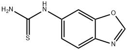 (1,3-benzoxazol-6-yl)thiourea Struktur