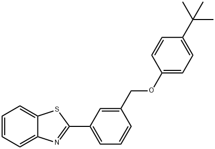 866136-12-1 2-(3-{[4-(tert-butyl)phenoxy]methyl}phenyl)-1,3-benzothiazole