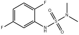 [(2,5-difluorophenyl)sulfamoyl]dimethylamine Structure