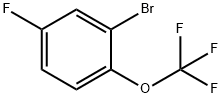 2-bromo-4-fluoro-1-(trifluoromethoxy)benzene Structure
